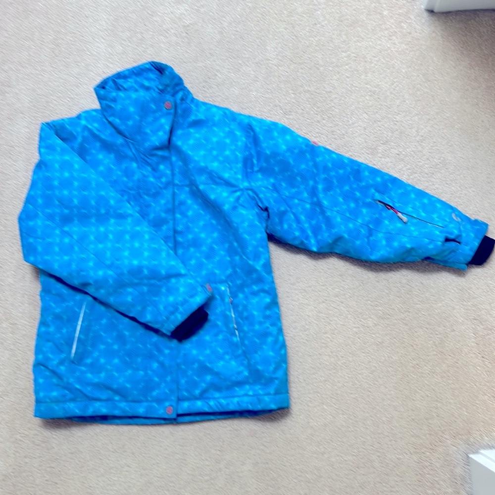 Girls Ski Jacket by Plumflower in Excellent Condition